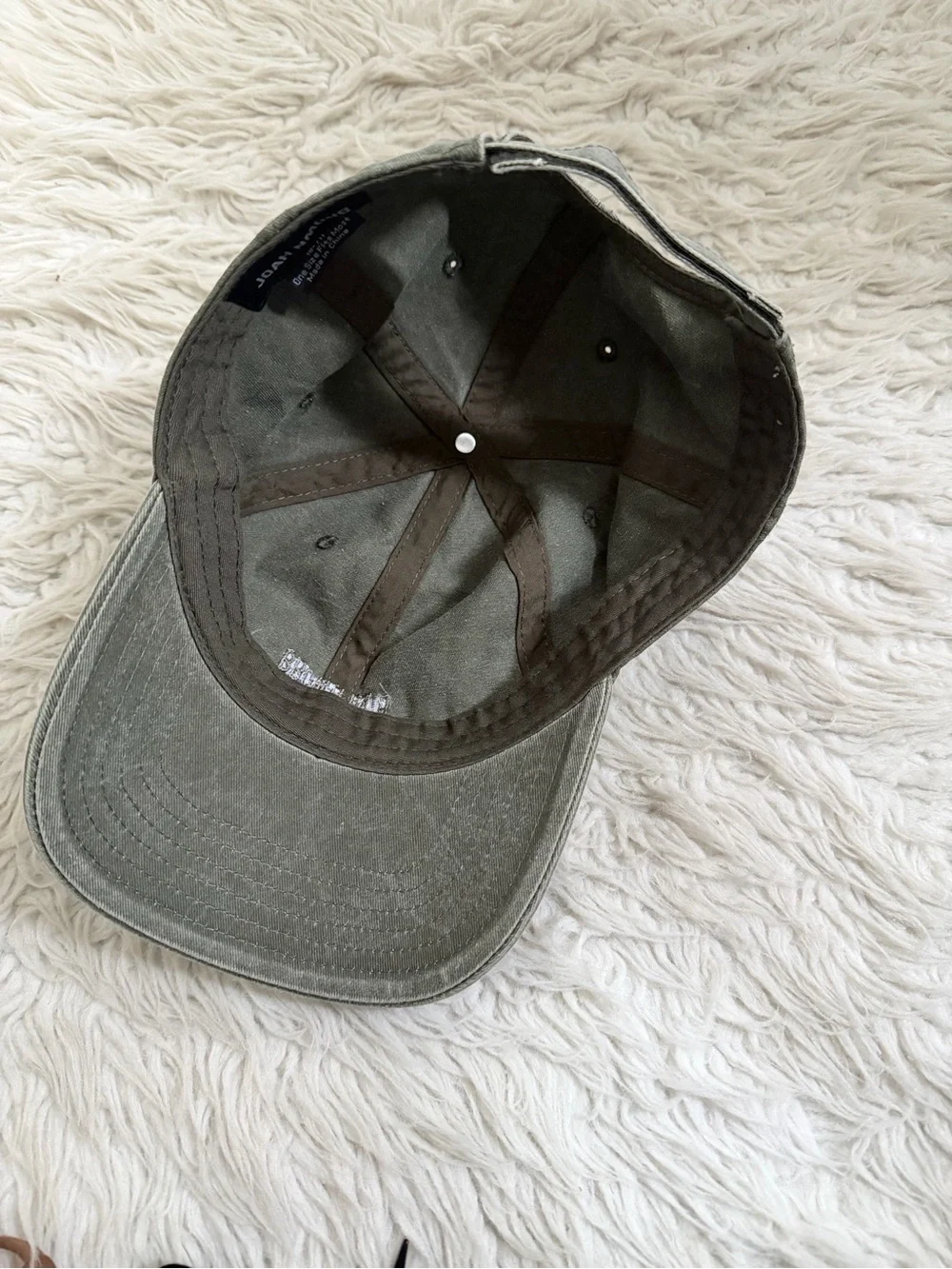 Joah Brown The Official Cap - Washed Green